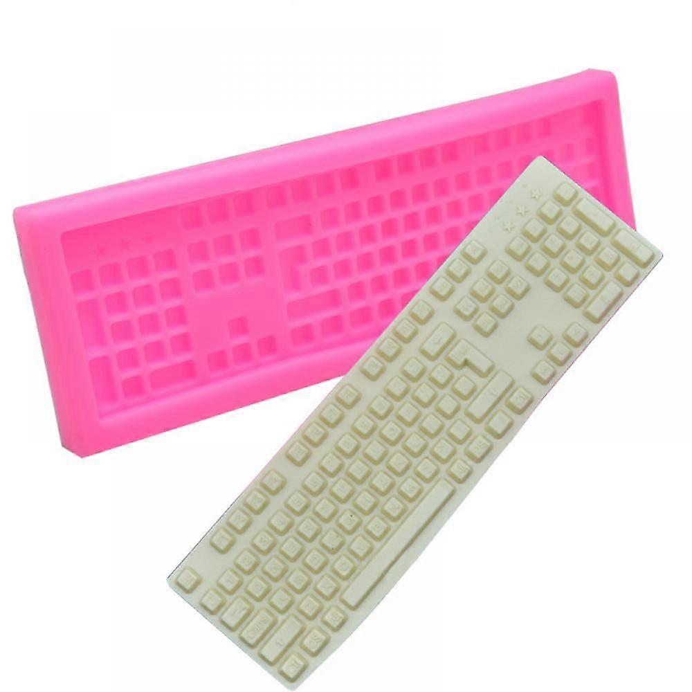 Mini Keyboard Silicone Fondant Mold for Sugarcraft Cake Decorating, Cupcake Topper, Jewelry Making,epoxy Resin, Polymer Clay ,fondant