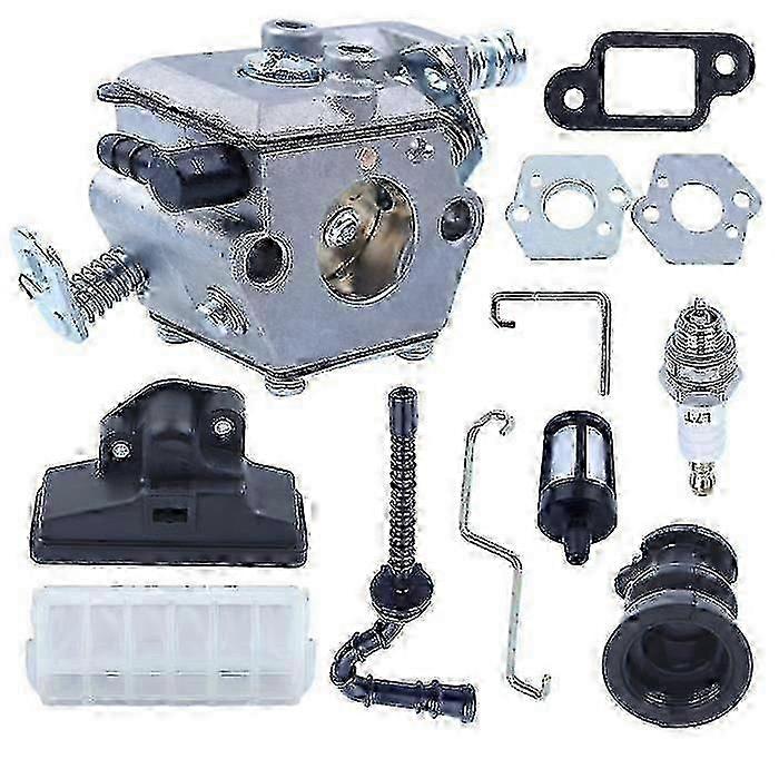 Carburetor For Stihl 021 023 025 Ms210 Ms230 Ms250 Walbro Wt-286 Zama C1qs11e With Air Cleaner Intake Bellows Kit --(-jy