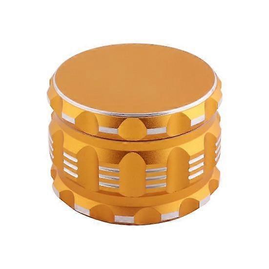 Yousheng Mini Spice Grinder Leak-proof Manual Sharp Teeth Grinder Portable Herb Crusher for Spices Flowers Saffron Sesame Kitchen Tool