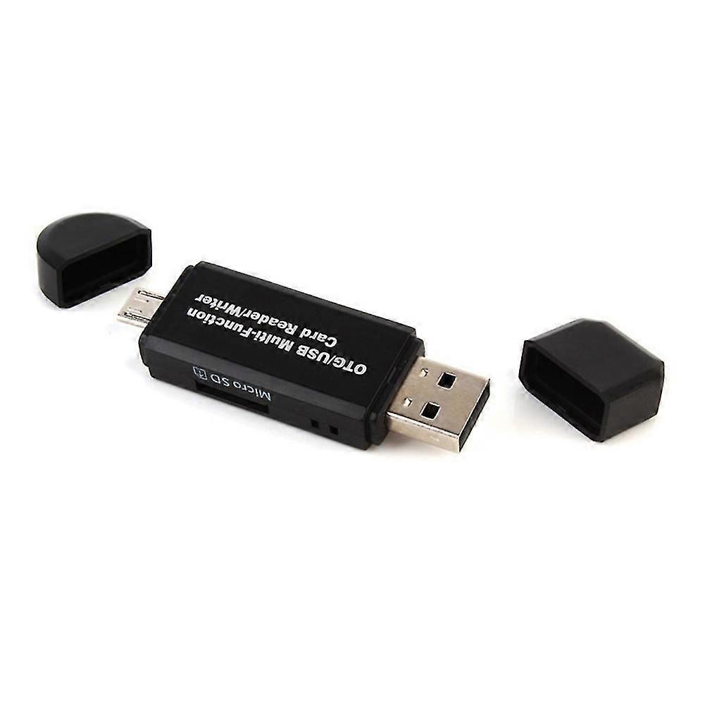 Portable High Speed Micro USB SD TF OTG Card Reader for Mobile Phone Laptop