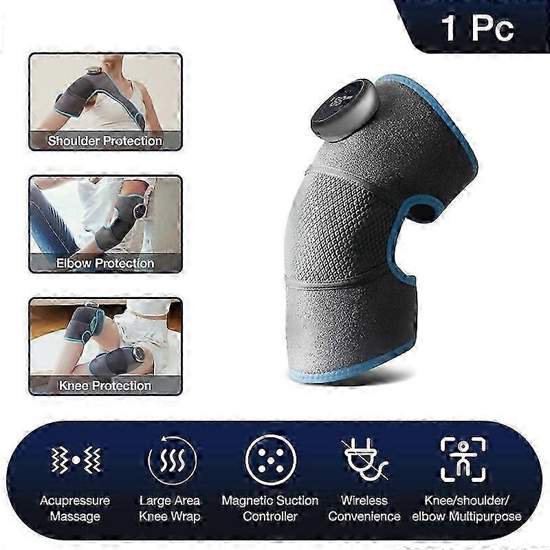 サーマルニーマッサージャー電気脚関節加熱振動マッサージ療法肘装具関節炎痛み理学療法膝サポート