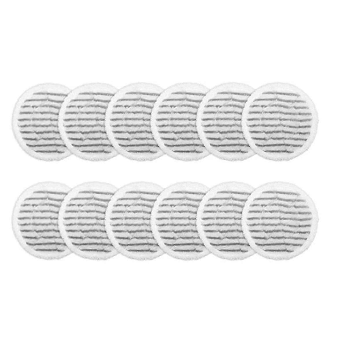 12 Pcs S7000 Steam Mop Pads compatible with S7000AMZ S7000 S7001 S7001TGTSeries Steam & Scrub All-In-One Hard F