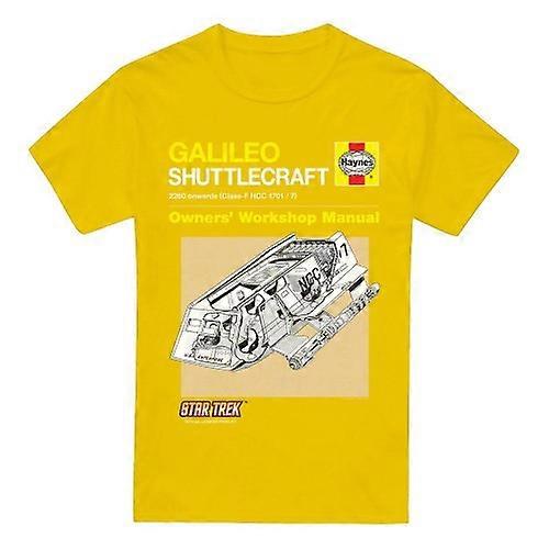 Star Trek Mens Shuttle Manual T-Shirt