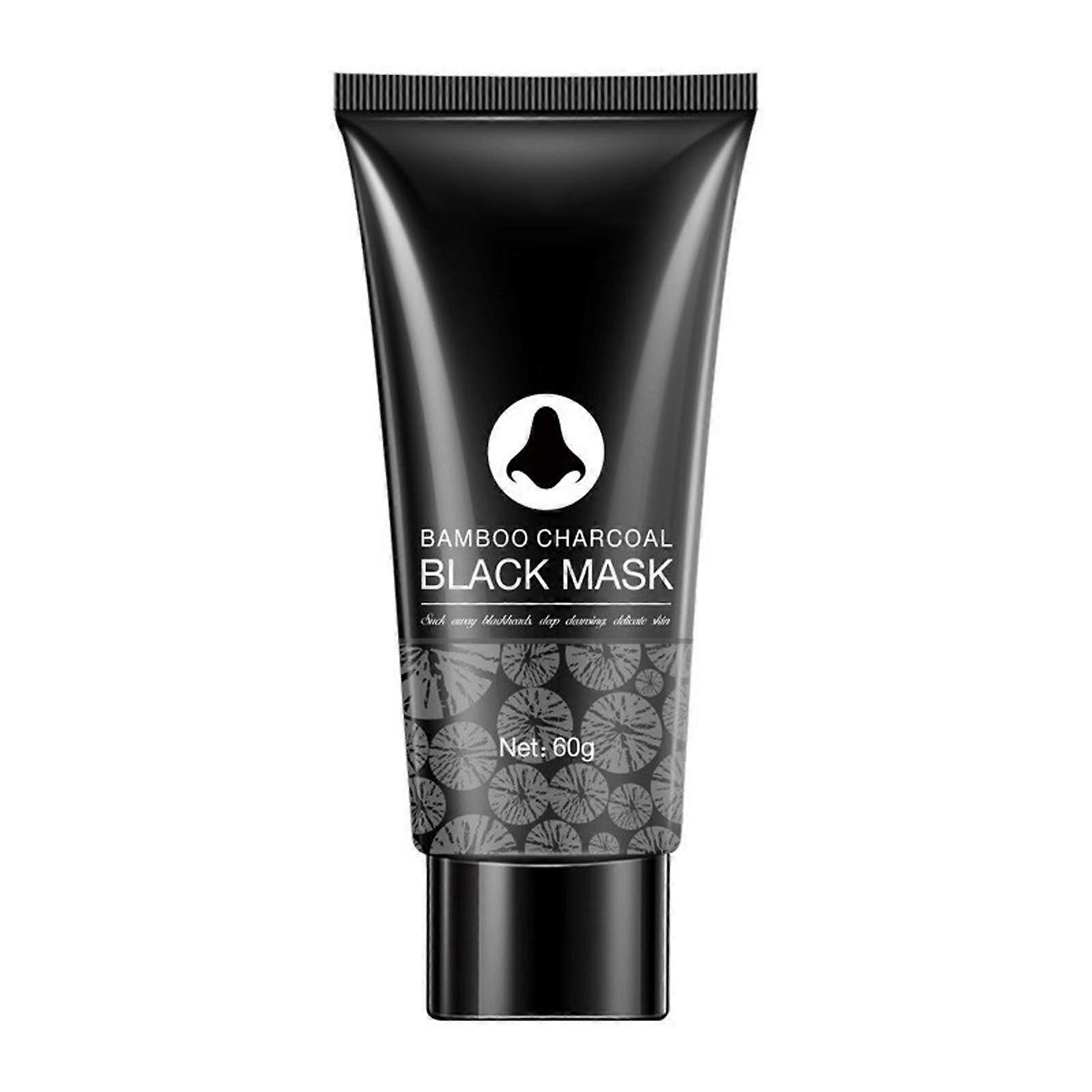Charcoal Peel Off Face Mask with Brush Deep Cleansing Non Irritating Gentle Facial Tool HarmonyHub335