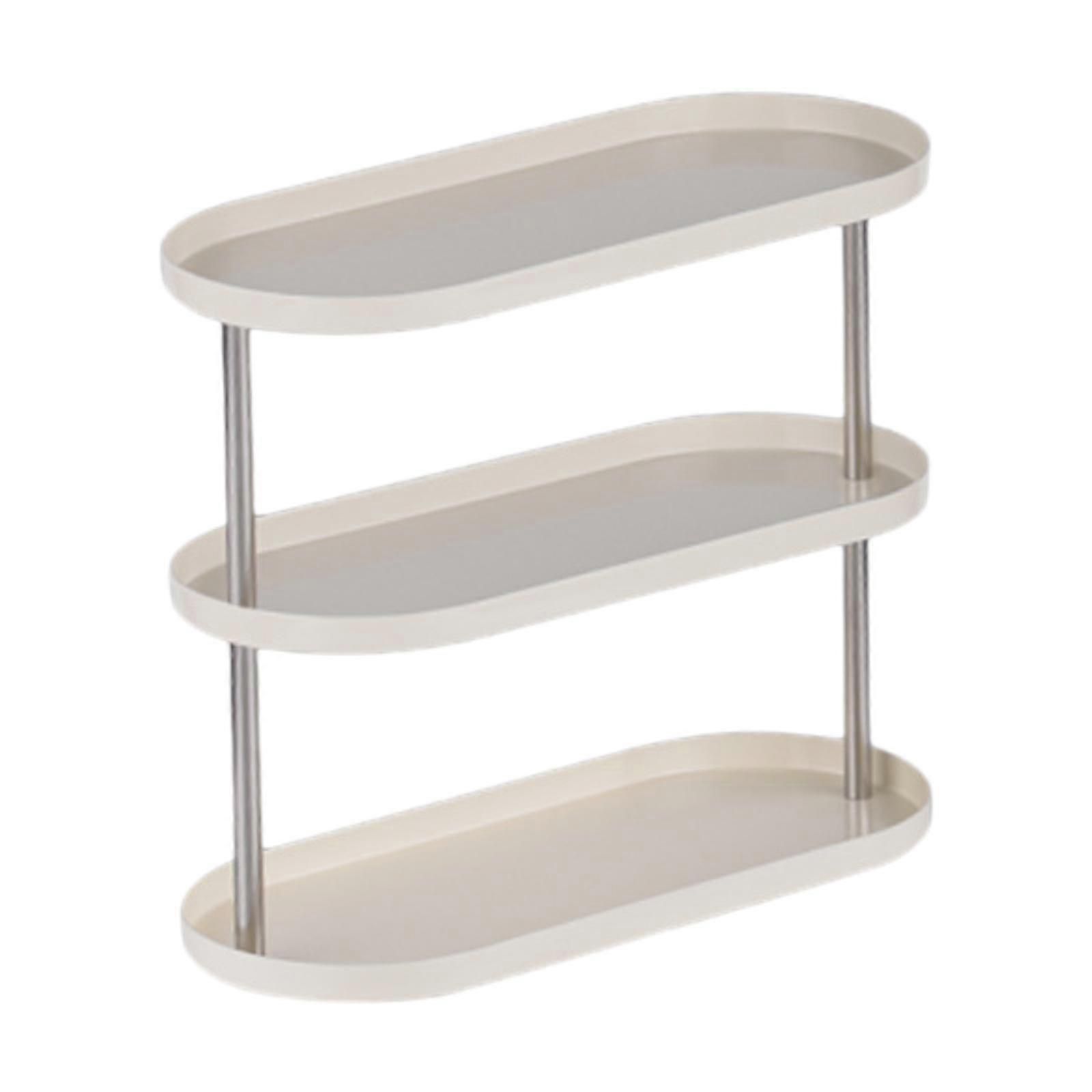 Cosmetic Rack Perfume Rack Sturdy Display Stand 3 Layer Multiuse Vanity Makeup