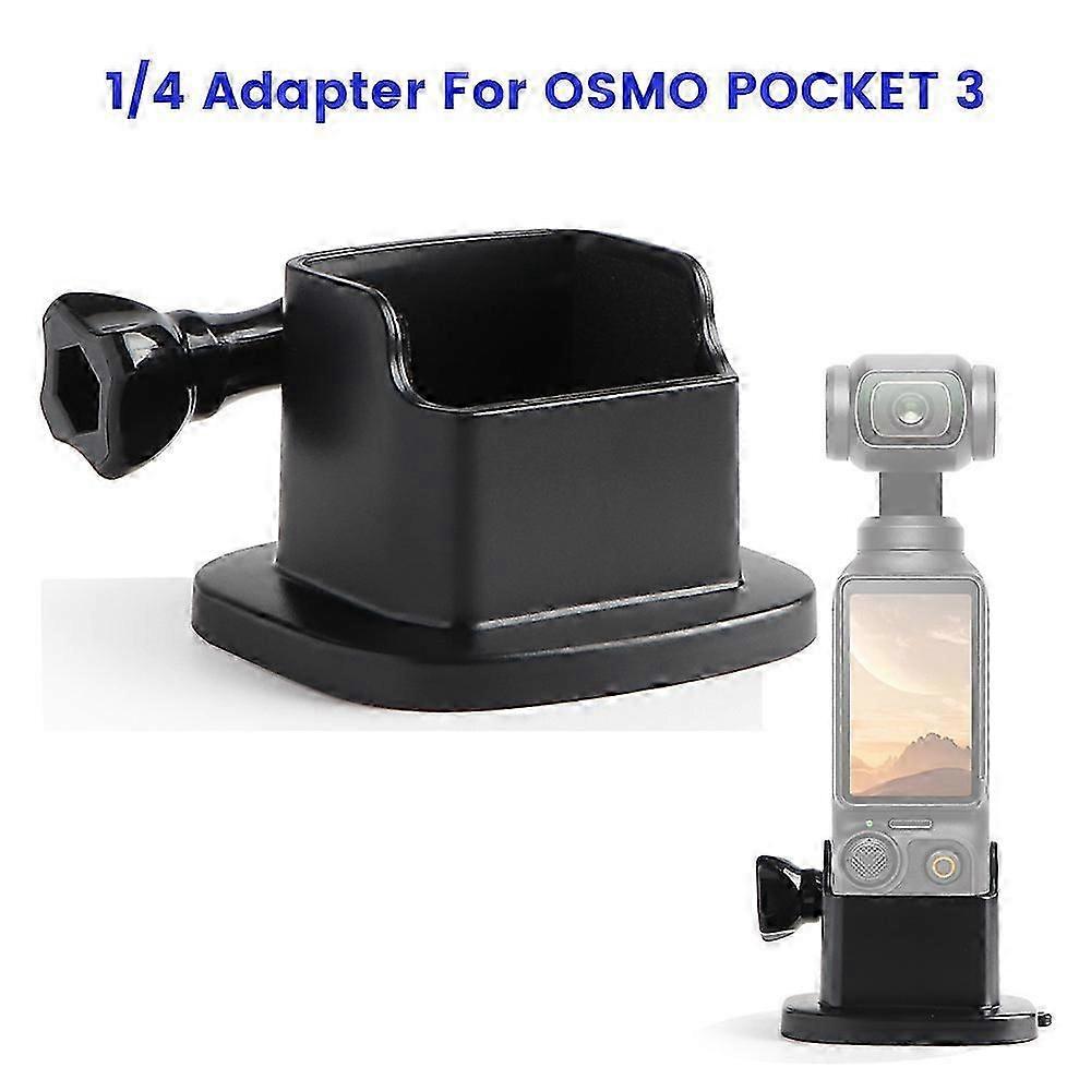 high quality Extended Adapter Base Stand Base For OSMO Pocket 3 Handheld Gimbal Action Camera, Non-Slip Camera Mount Accessories