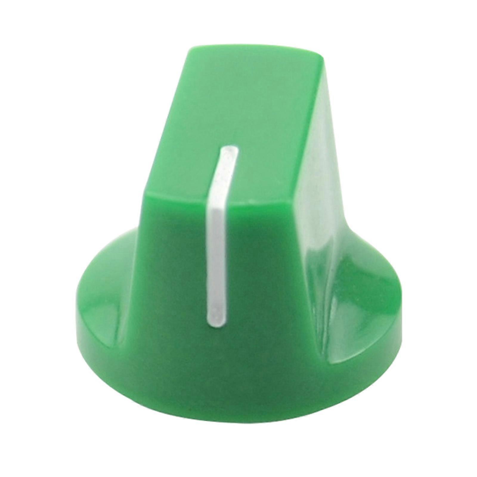 10Pcs Guitar Effect Pedal Footswitch Knobs Foot Nail Caps Protection Caps for Guitar Effect Pedal Protection Caps Set  Green