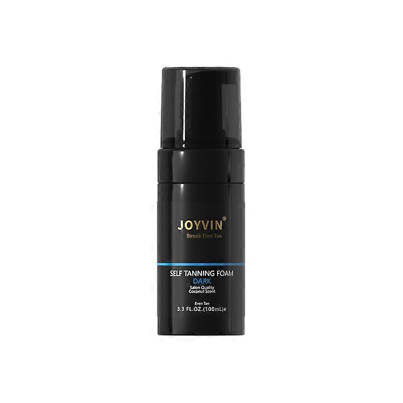 Ultra Dark Self Tanning Mousse, Dark Self-Tanning Foam, Tinted Sunless Tanner for Face & Body, Gives a Deep Bronzed Glow for a Flawless Finish, Lightw