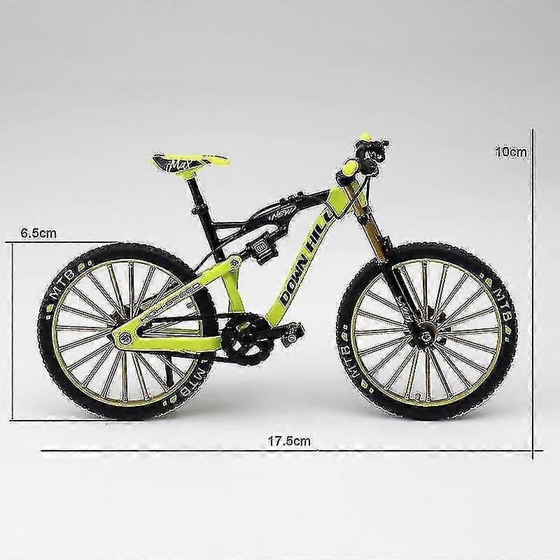 Mini 1:10 Alloy Bicycle Scale Model  Simulation Ornament Finger Bikes Toy Creative Alloy Bicycle Mod
