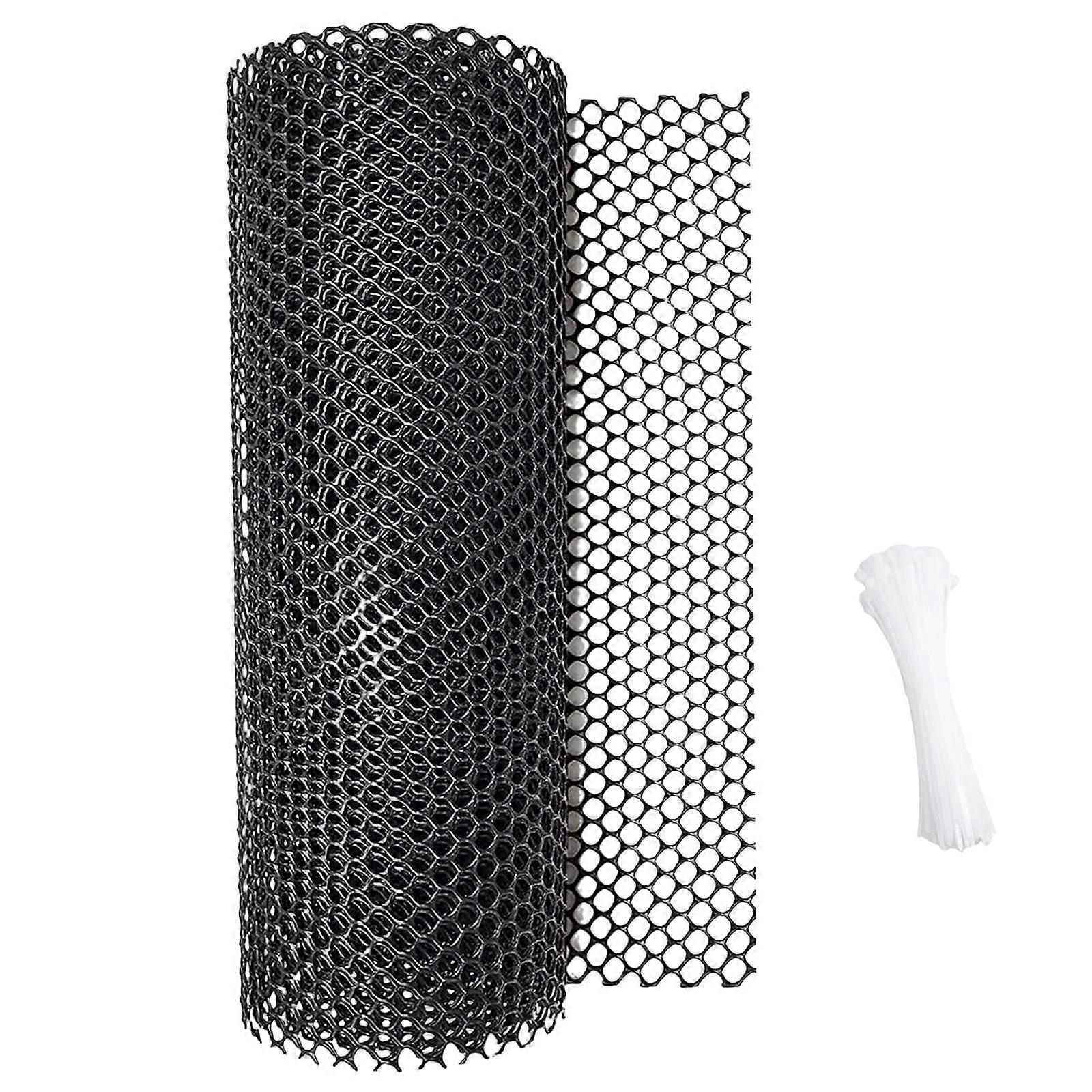 ABS Chicken Wire Mesh Netting DIY Project Decor Reusable for Black