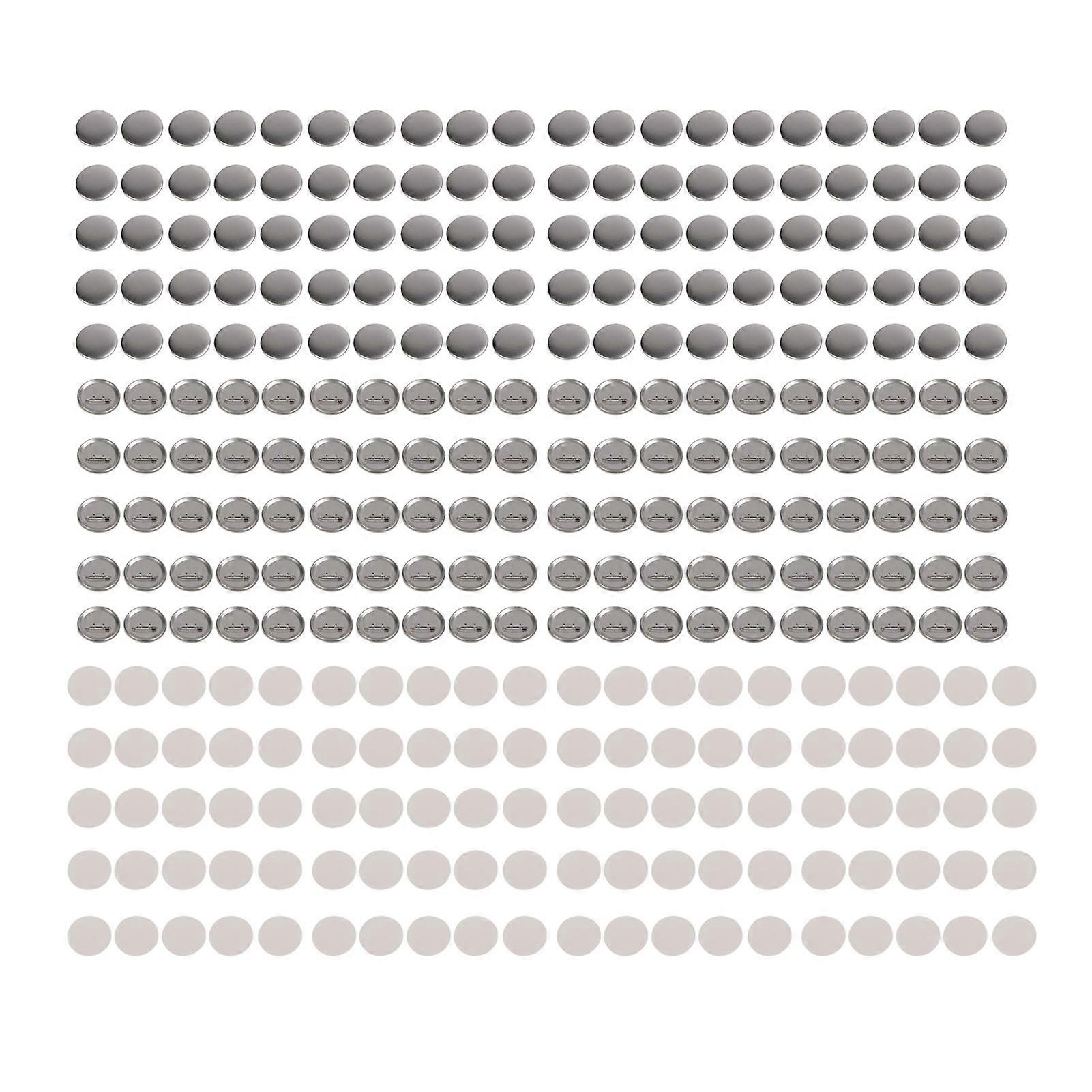 100 Sets Empty Delivery Round Pin Multipurpose Innovative Metal Button Badge Kit for DIY Crafts