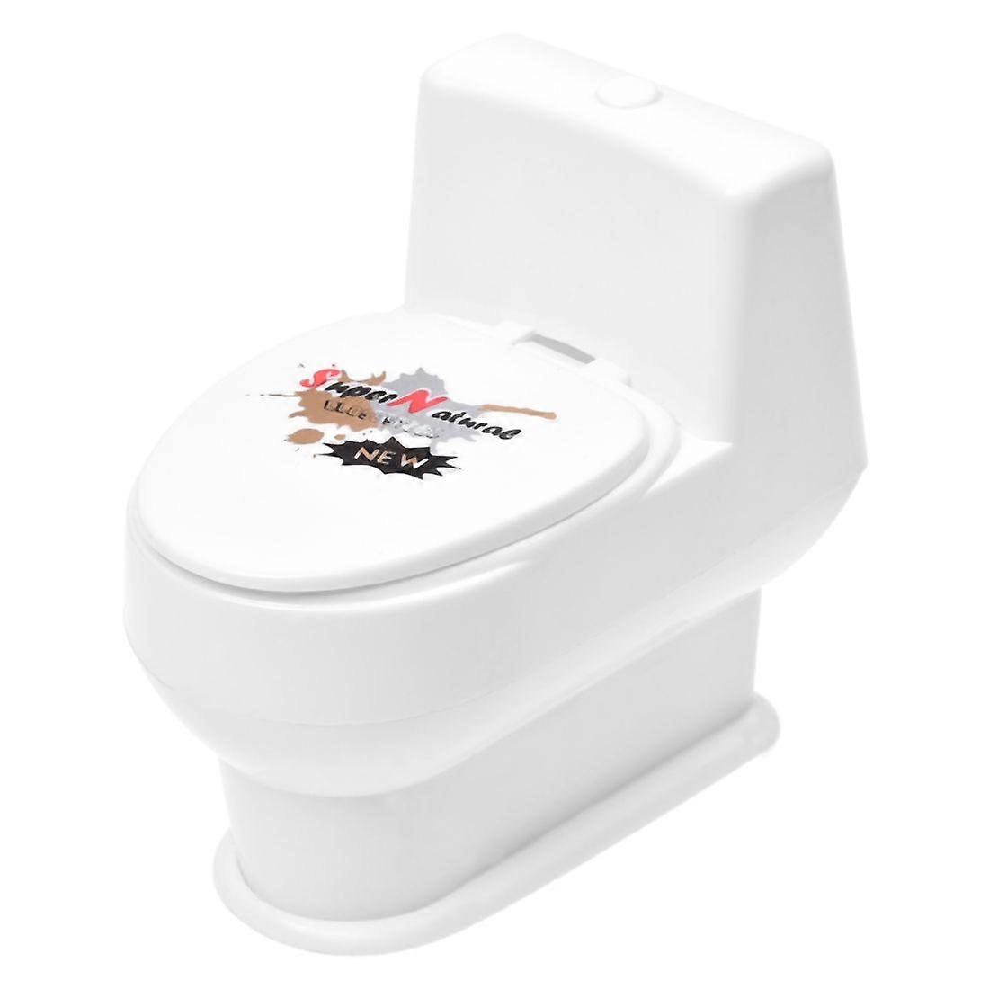 White Funny Toilet Bowl Water Toy