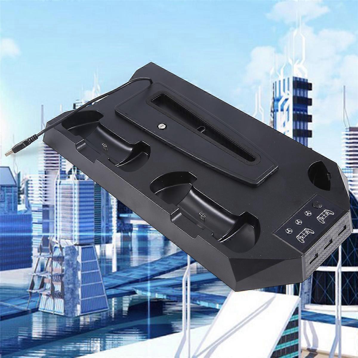For Slim/ Cooling Stand for DE/UHD Fan Dock Ultra Slim, Black