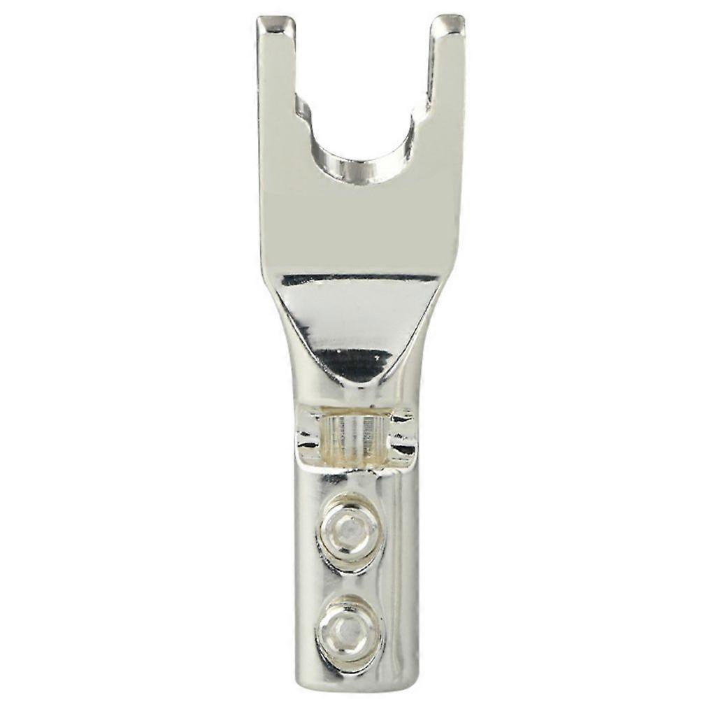 Elegant Ushaped Pattern Y Fork Sound Terminals Ensuring Sound for Amplifiers