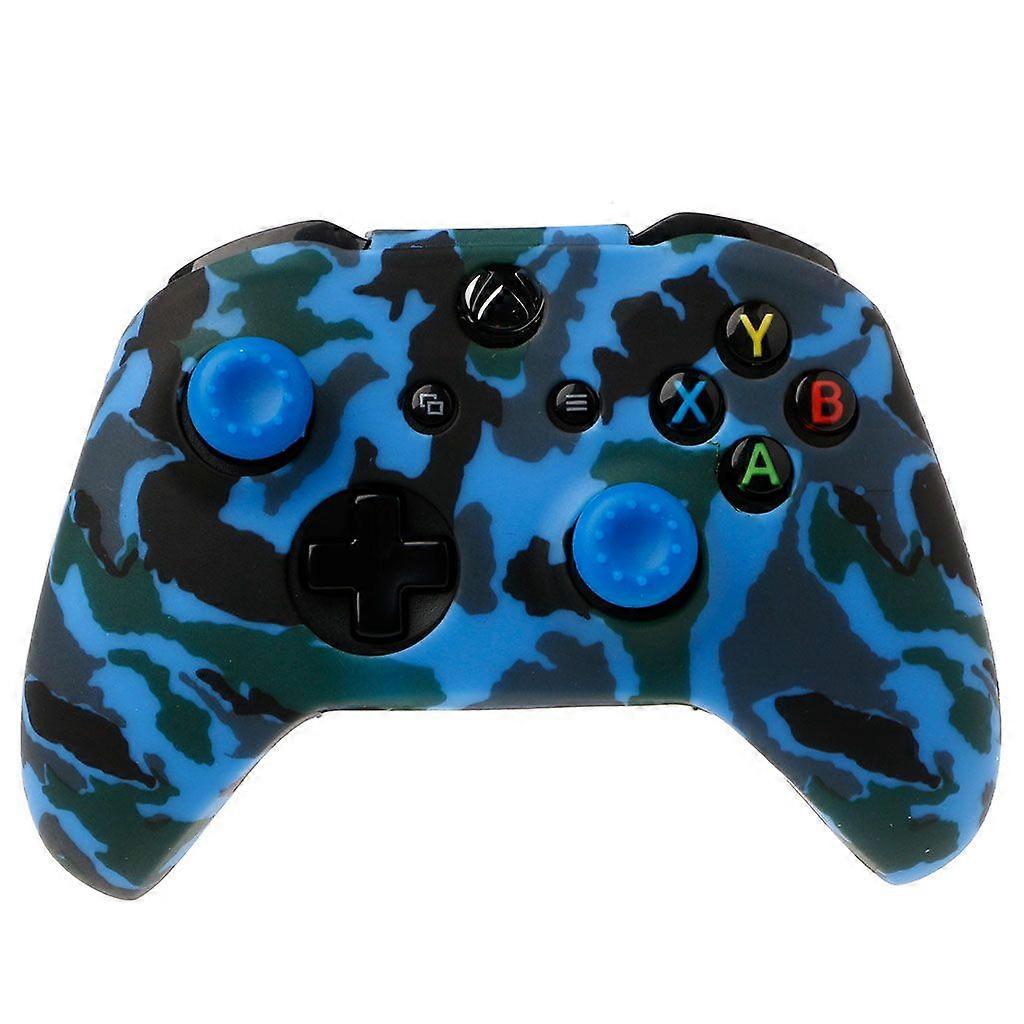 Controller Protector for Case Camouflage Cover with Joystick Cap for XB One S X