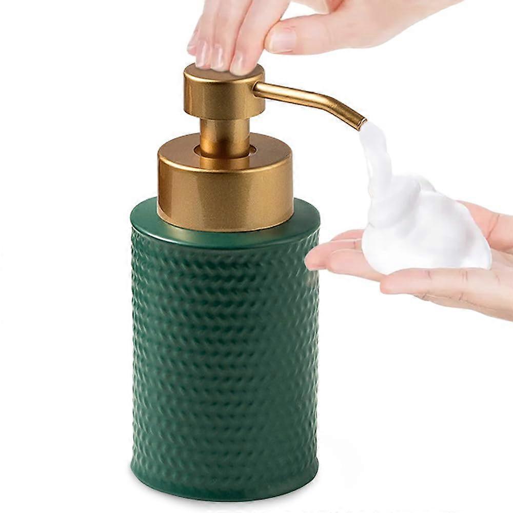 Foam Soap Dispenser Refined Vintage Emboss for Bathroom