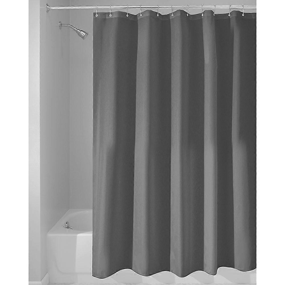 Solid Stall Size Fabric Shower Curtain for Bathroom 54" x 78"