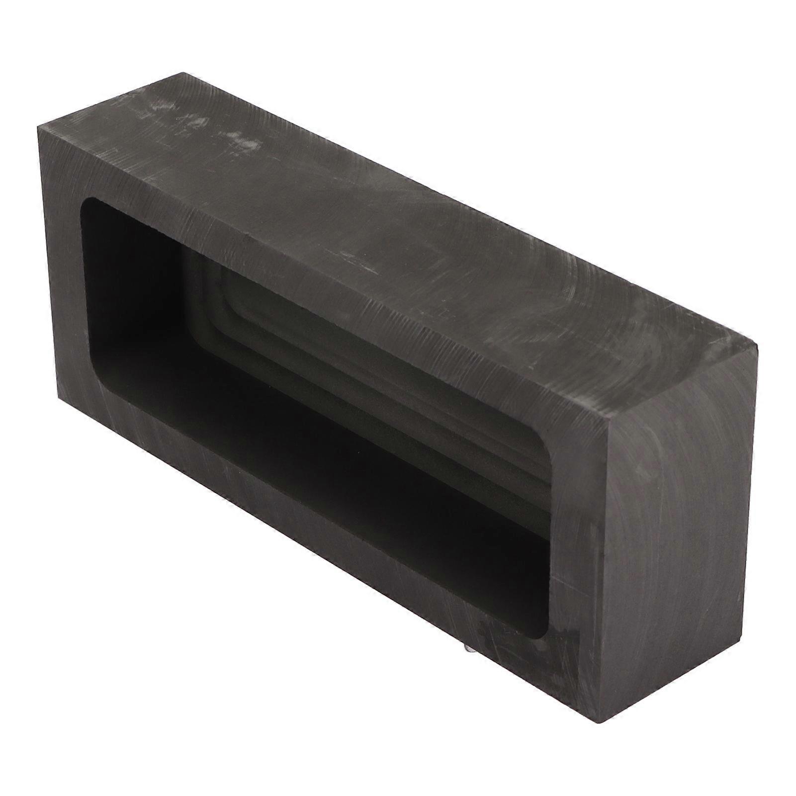 Ingot Mold Graphite Casting Bar Mould 105x35x20MM Internal 125x50x30MM External for Working 