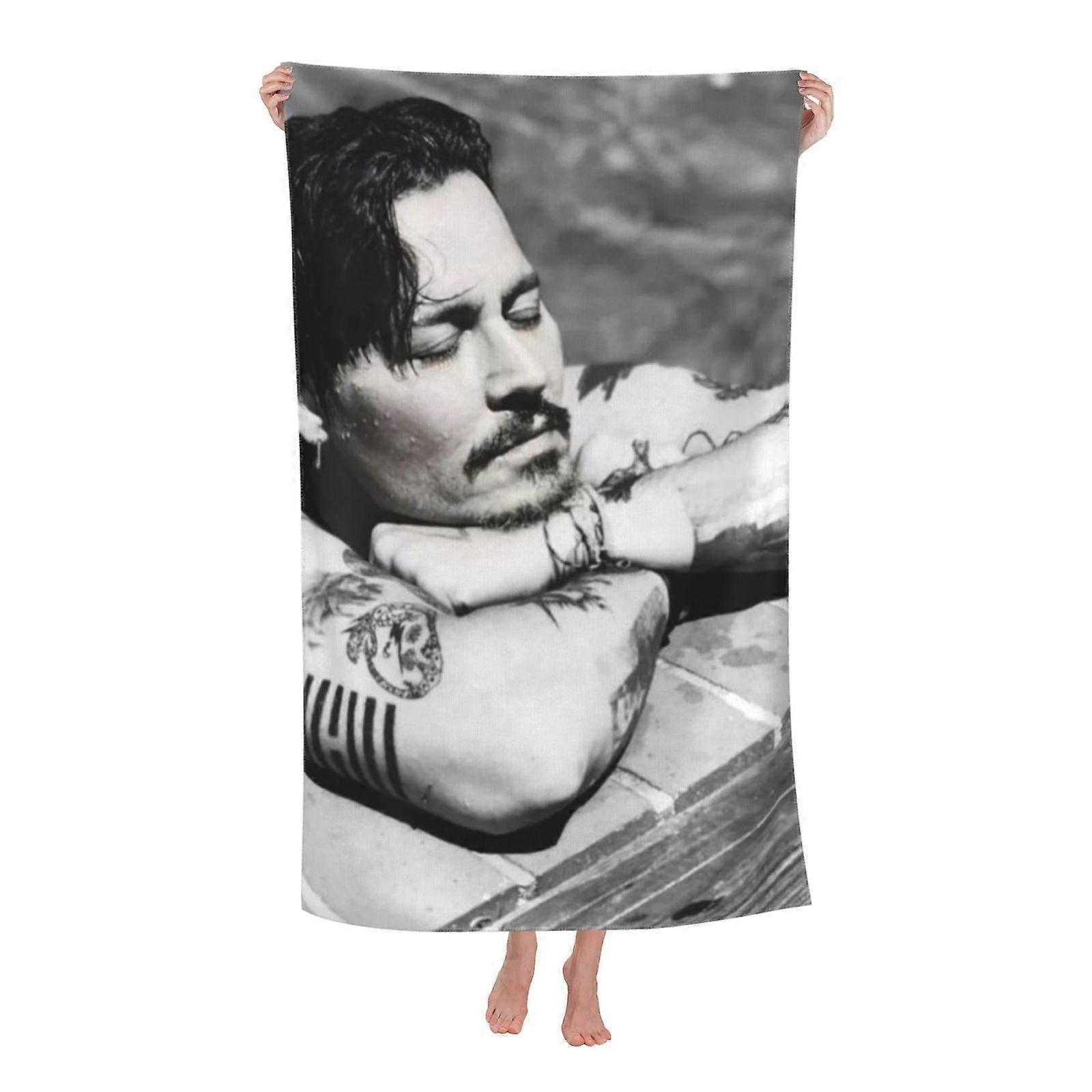 Pirates of the Caribbean High Quality Polyester Bath Towel 130x80cm Super Absorbent Luxurious Soft Cartoon Print Swimming Beach Towel White #VgNR