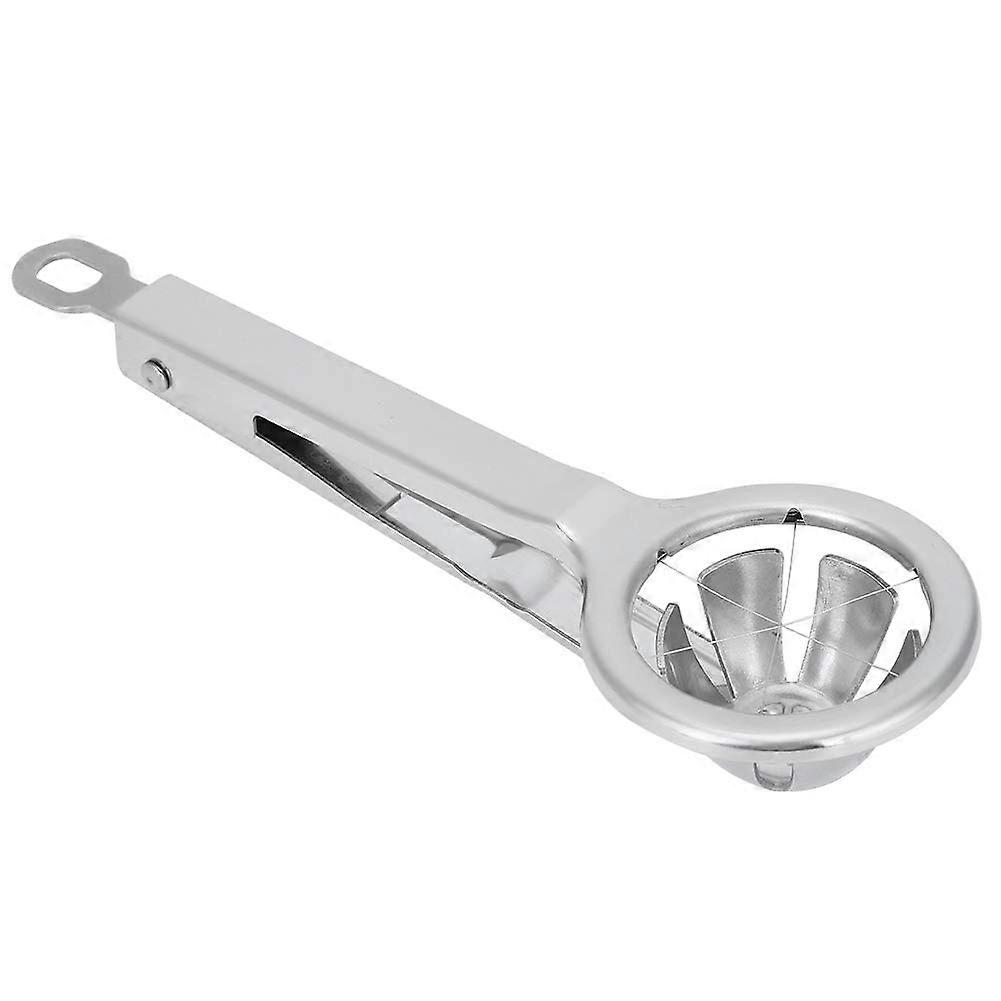 Stainless Steel Egg Cutter with Handle, Cutting Pliers for Home Use, Durable Kitchen Accessory, Easy Egg Slicing Tool