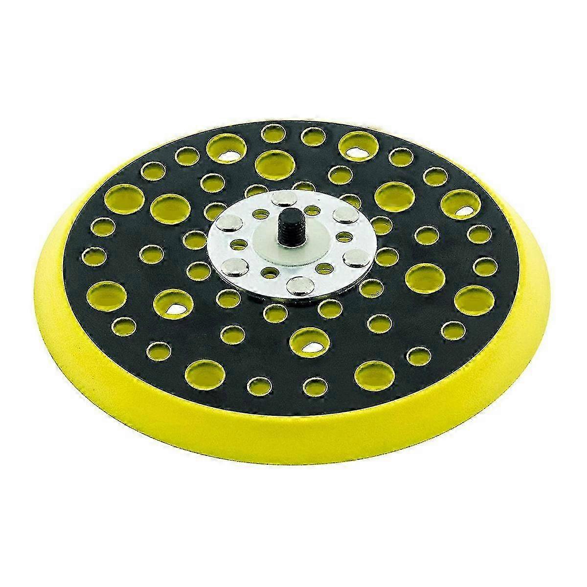 5/16 Thread 52 Hole Random Orbital Sander, Hook & Loop Backing Pad Compatible with Medium Density