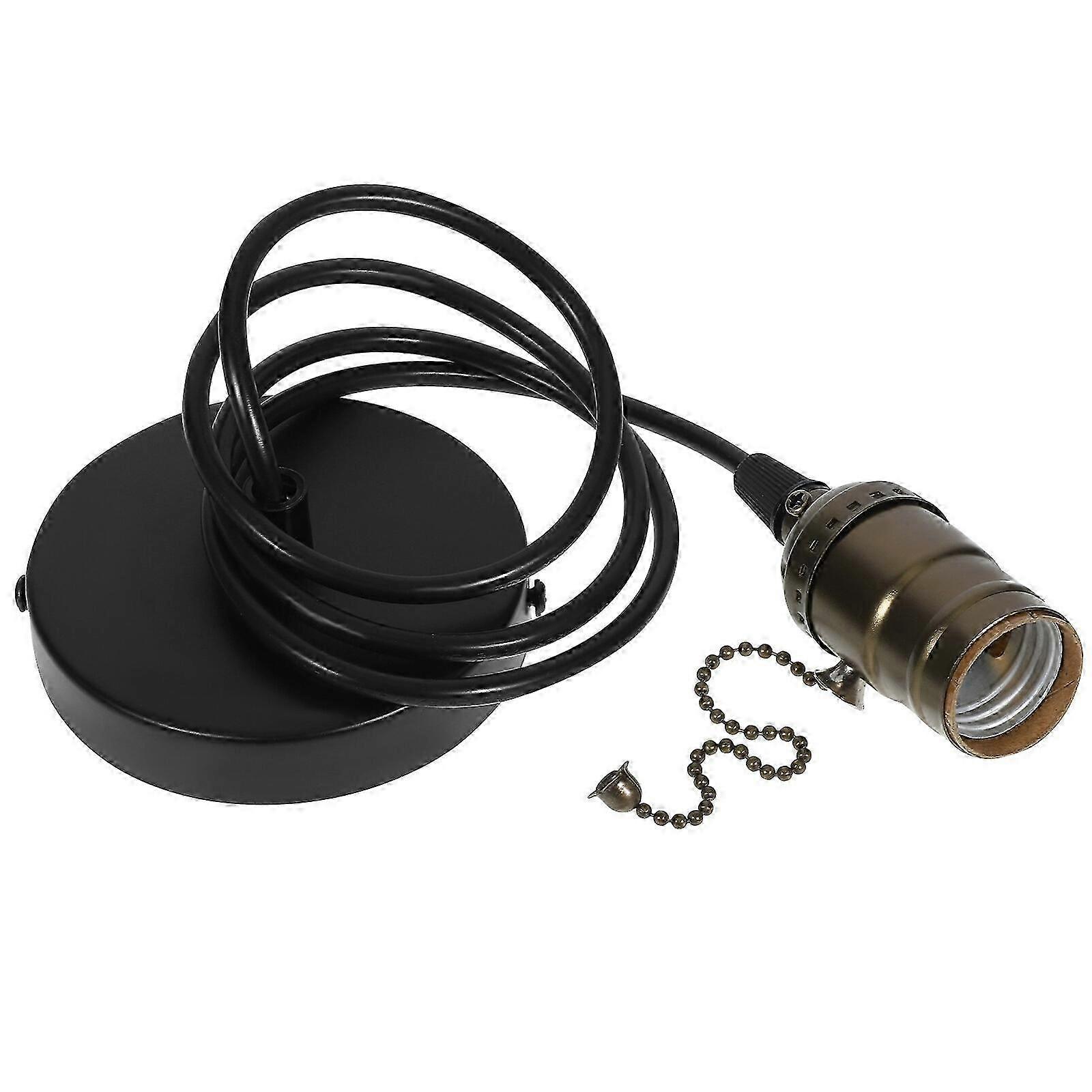 Pendant Light Socket E26 Socket Chandelier Base Hanging Lamp Cord Lamp Power Cord