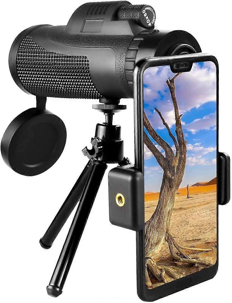 Monocular Telescope, Monocular Telescope 40x60 High Power HD Monocular for Bird Watching