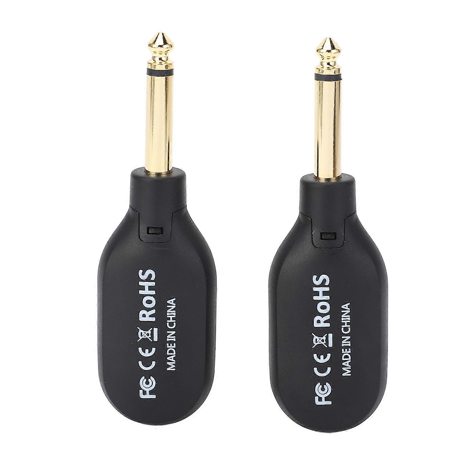 For Wireless Guitar System 2.4ghz 6.35mm Plug 30m Distance Wireless Transmitter