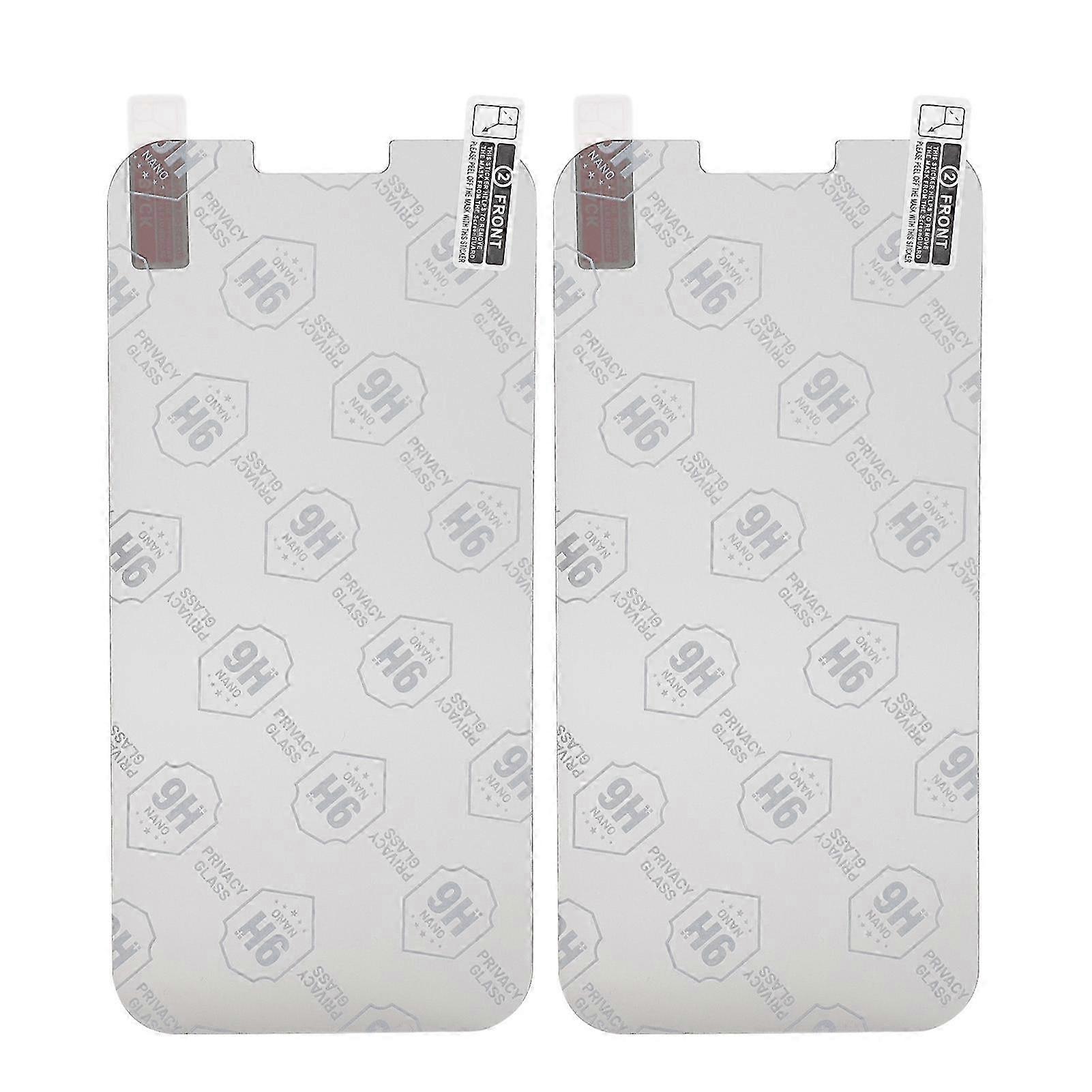 2er-Pack Sichtschutzfolie für iPhone 13 Pro Max 6,7 Zoll Anti-Spy 9H Härte PET-Folie