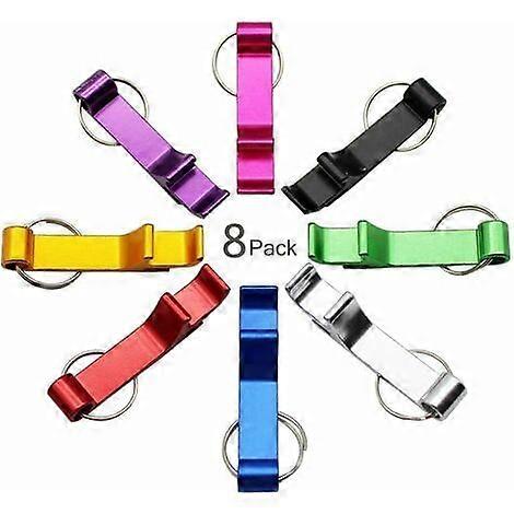 2025 Latest Model  8pcs Beer Bottle Opener Practical Multifunctional Innovative