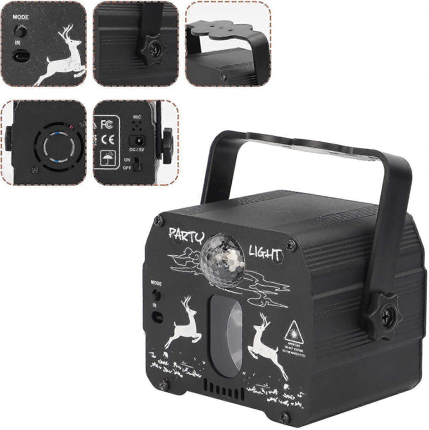 Party Light, Disco Ball Mini Sound Activated Lights Flashing Light