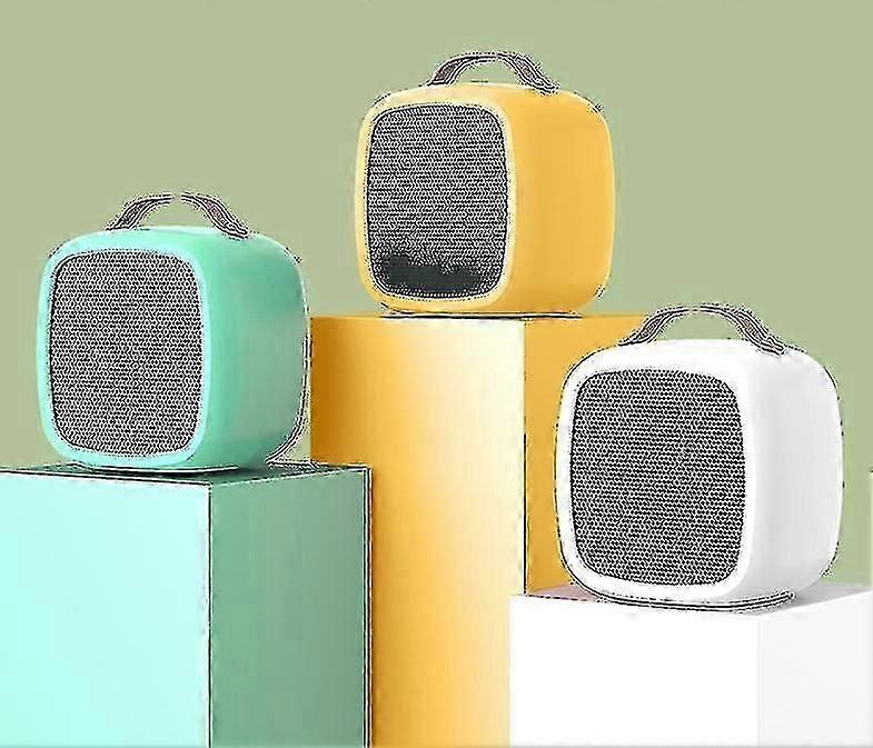 Space Heater - Compact Electric Mini Fan Heater With Thermostat