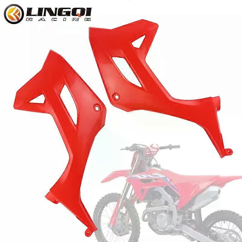 RACING Motorcycle Side Mudguard Fairing Body Plastic Cover Kit Set Front Fender compatible for CRF125 110 2022 Motocross Accessories