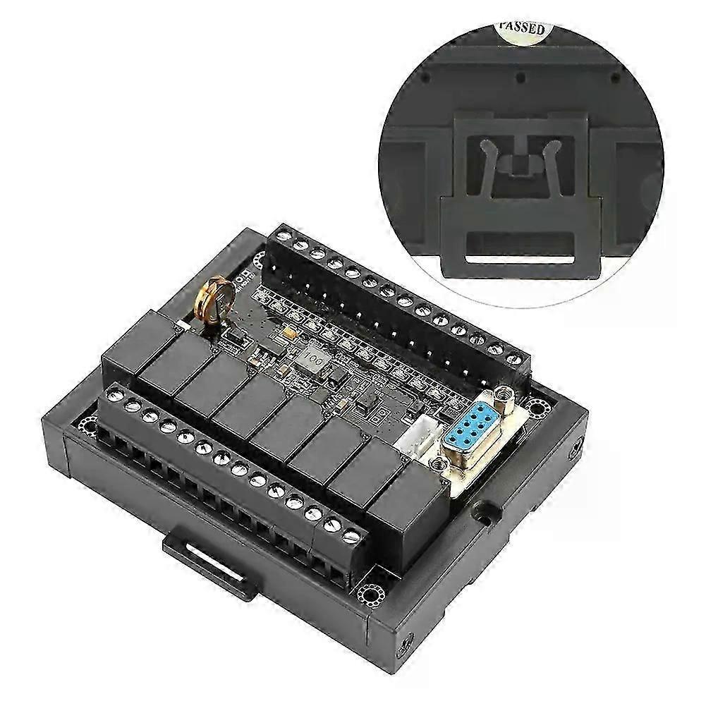 PLC Industrial Control Board FX1N-20MR Programmable Relay Delay Module with Shell