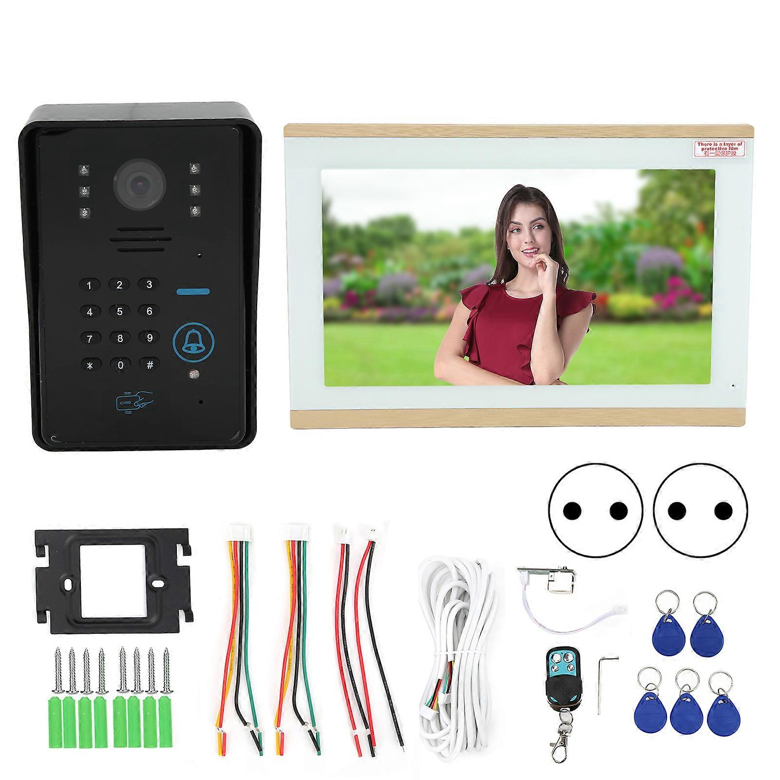 Smart Video Doorbell with Mobile Control, Motion Detection, and Two-Way Intercom