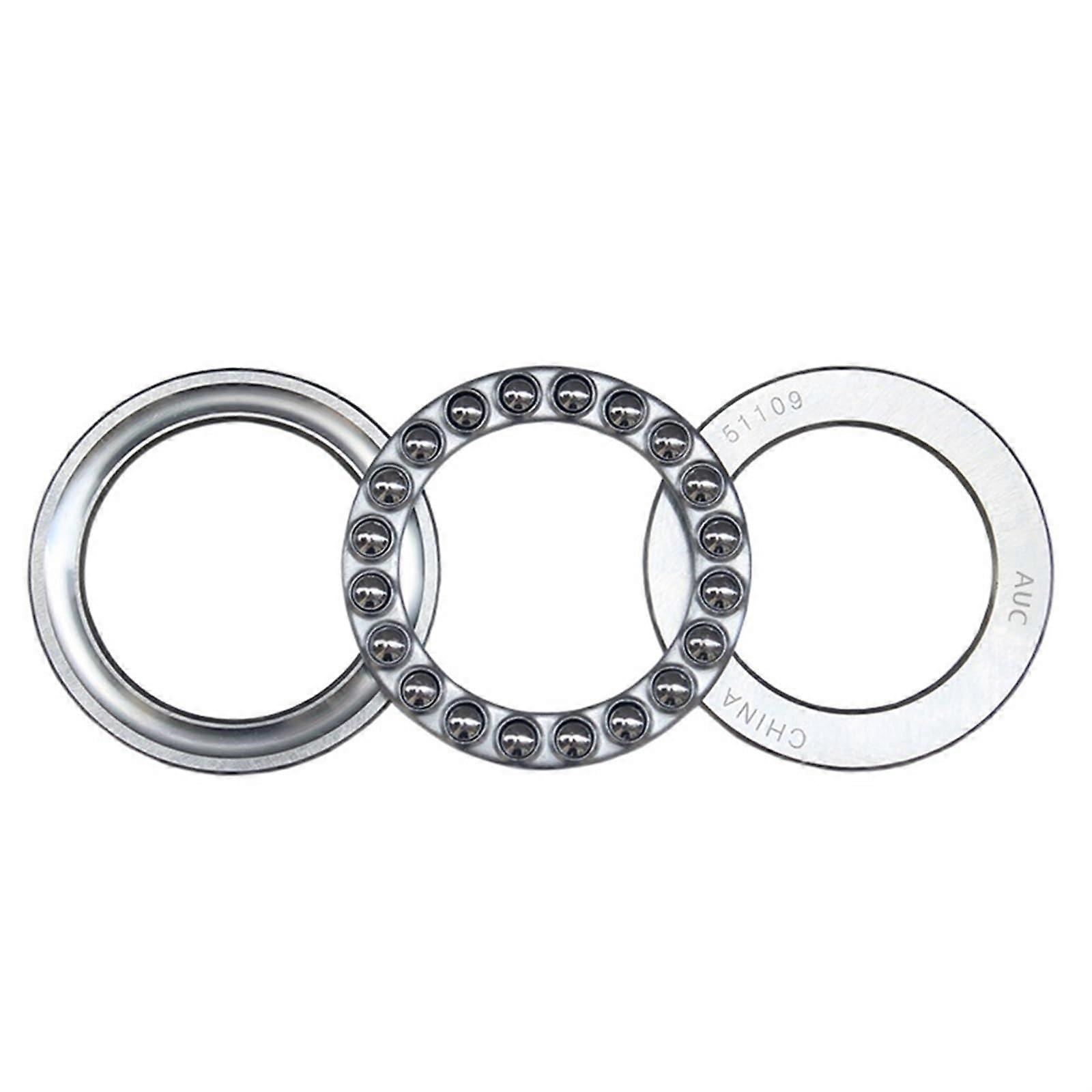 Bimetal Seal Shield Micro Deep Groove Bearing Thrust Ball Bearing 51105 25x42x11mm High Load Capacity