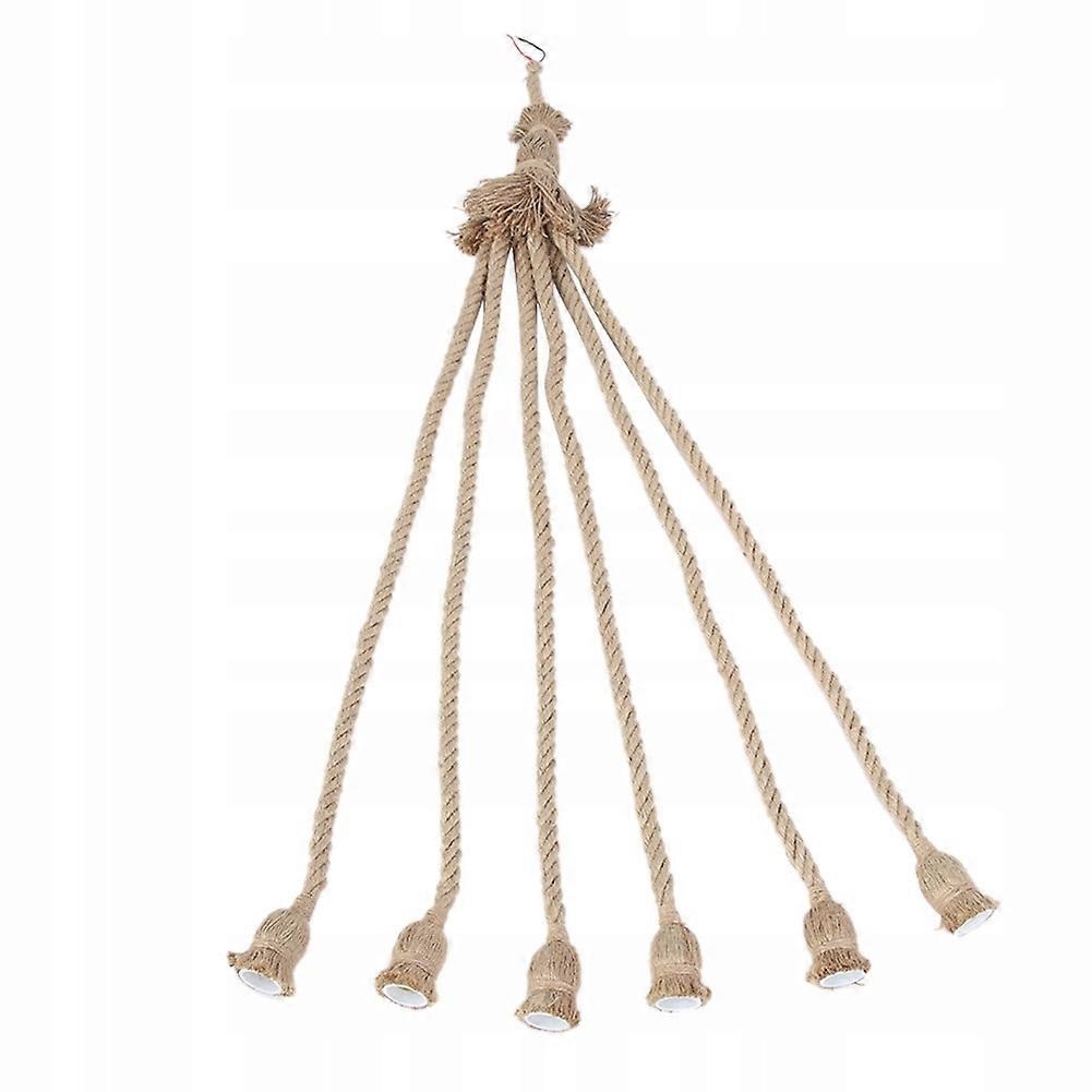 Lamp Rope Jute Cord E27 Loft 6 Frame 1m