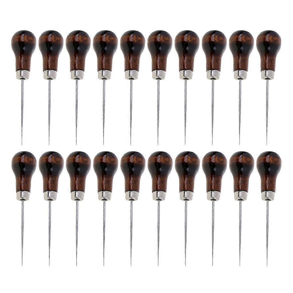 20Pcs Mixed Leather Canvas Sewing Awl Stitcher Leathercraft Tools