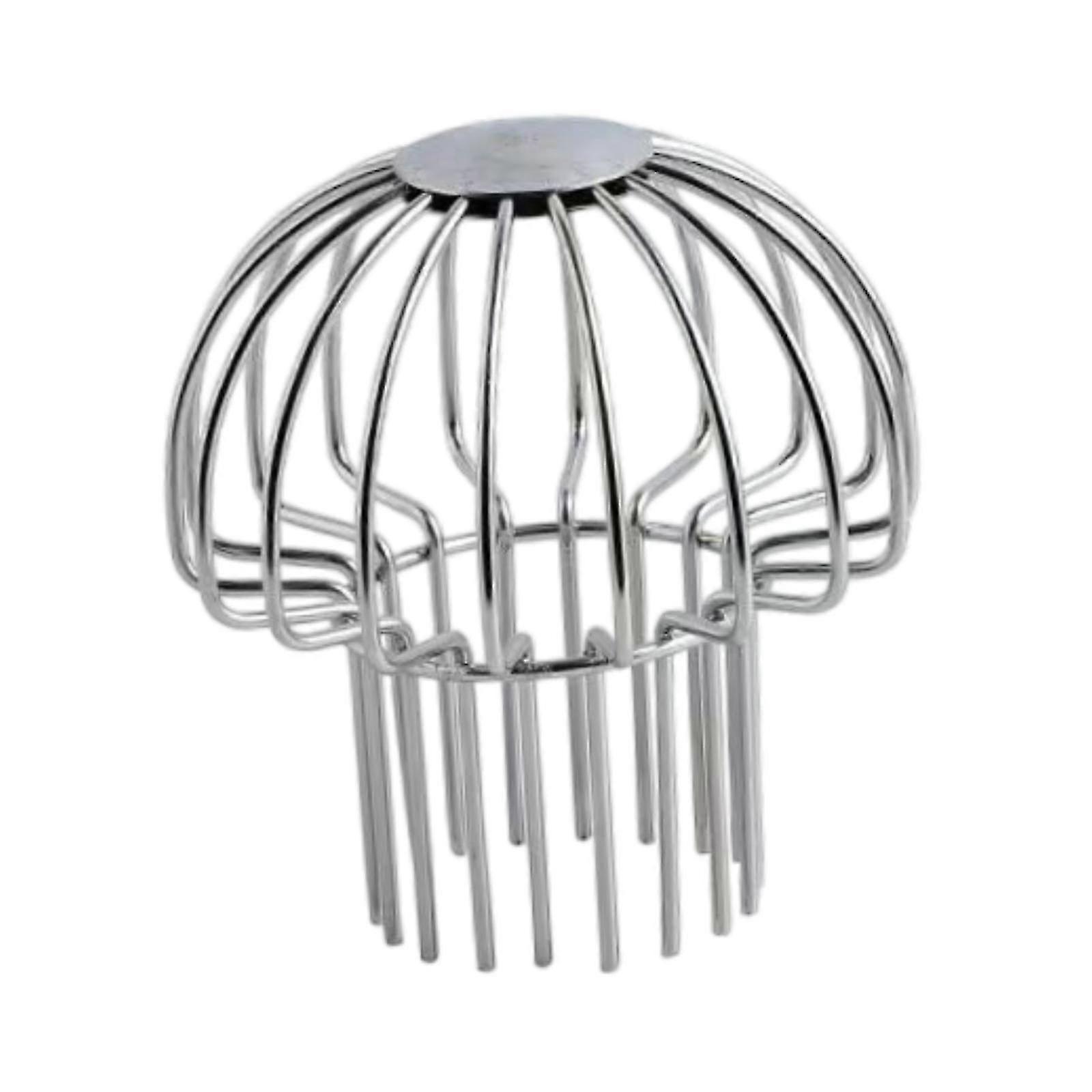 Gutter Downspout Guard Rustproof Leaf Filter for 40mm-50mm Pipes