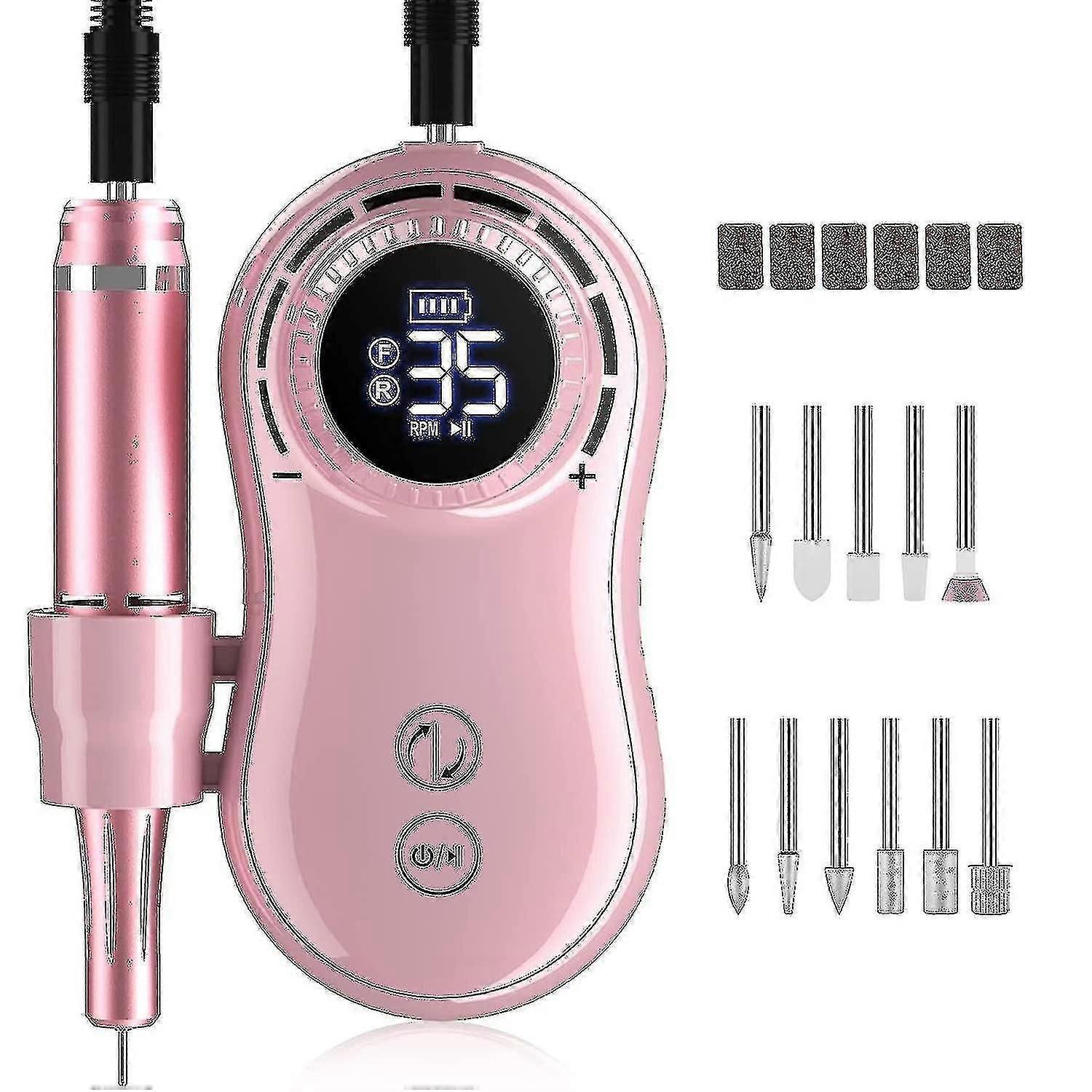 Professional Rechargeable 35000 Rpm Nail Drill