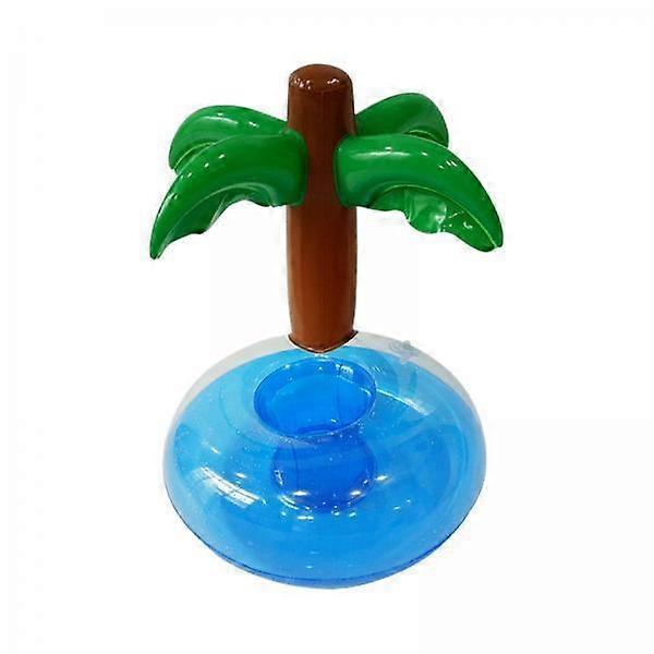 4x morsom oppblåsbar koppholder for basseng- og strandfester