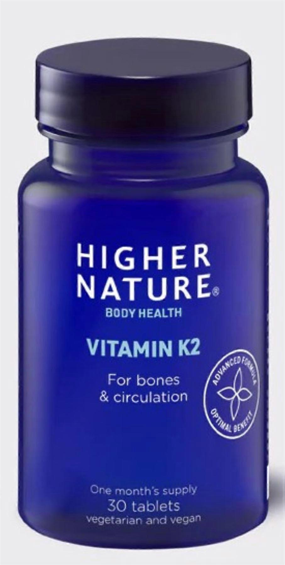 Higher Nature Vitamin K2 30 Tablets