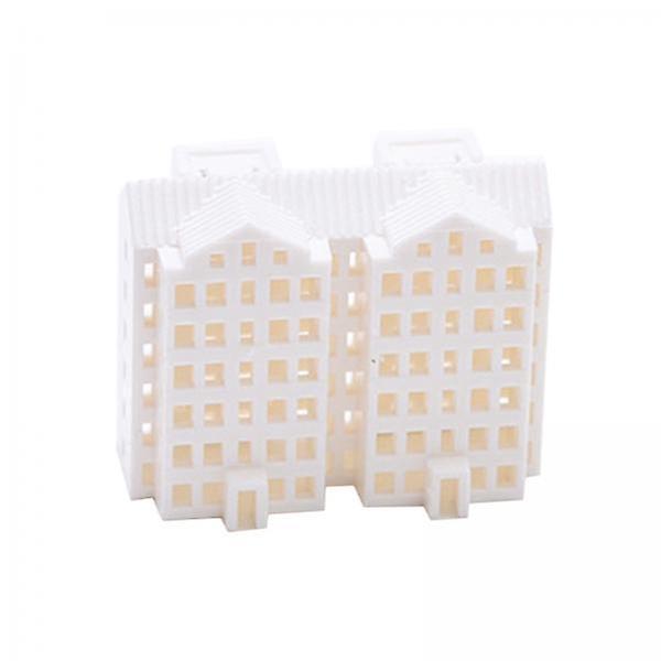 Charming Miniature Residential Building Set for Model Railroad Landscapes