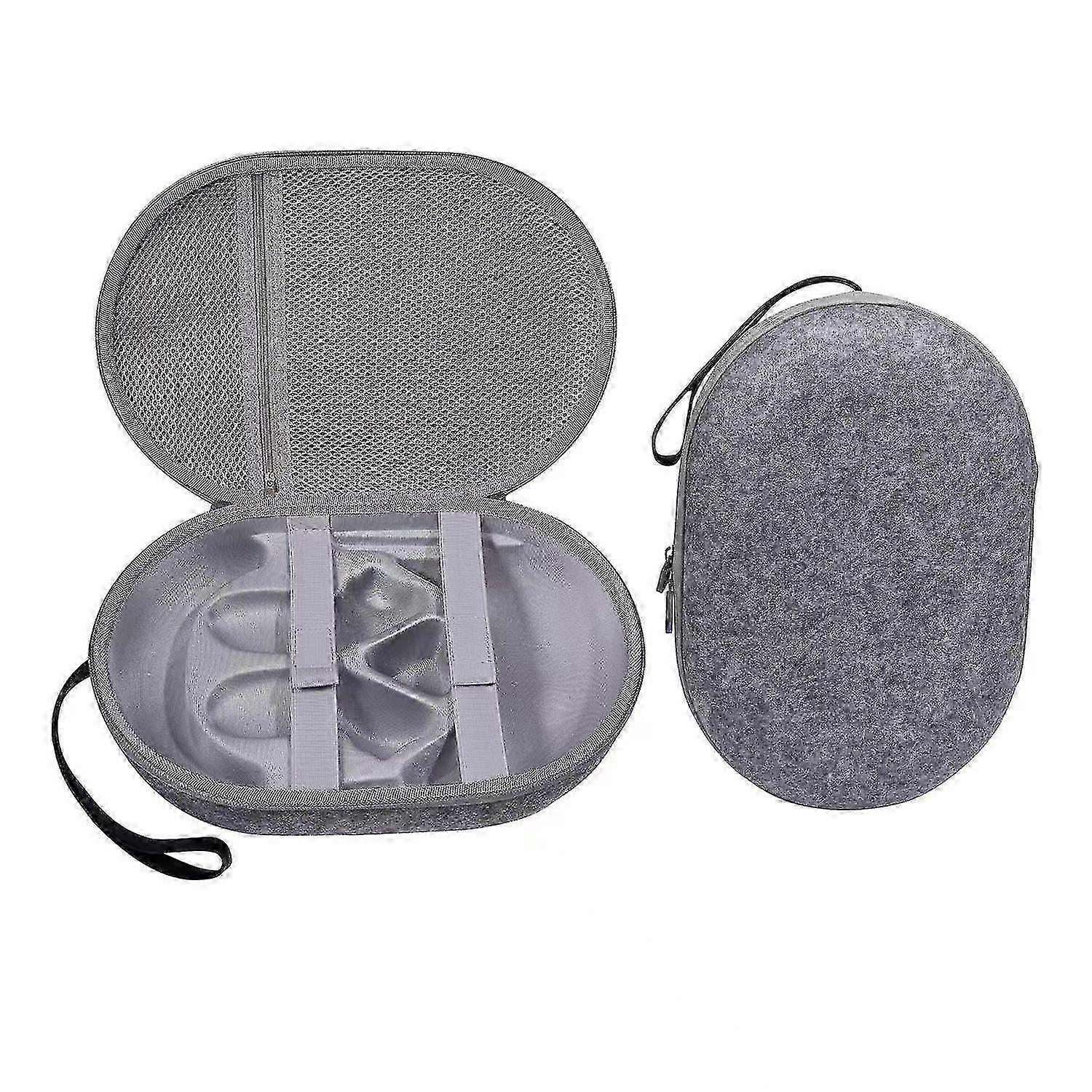 Protection Case and EVA+Felt Storage Bag for Hard Shell, Compatible with Meta Quest 3 Gaming Device