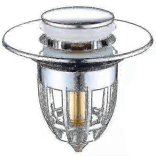 Waterproof Bathroom Sink Plug Stopper Wash Basin Drain Filter