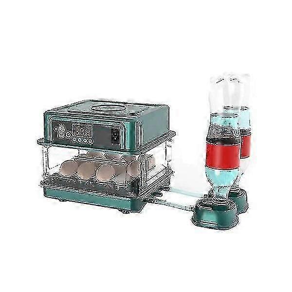 9 Eggs Automatic Incubator with Digital Display & Auto Turning, Temperature Control for Poultry Hatching