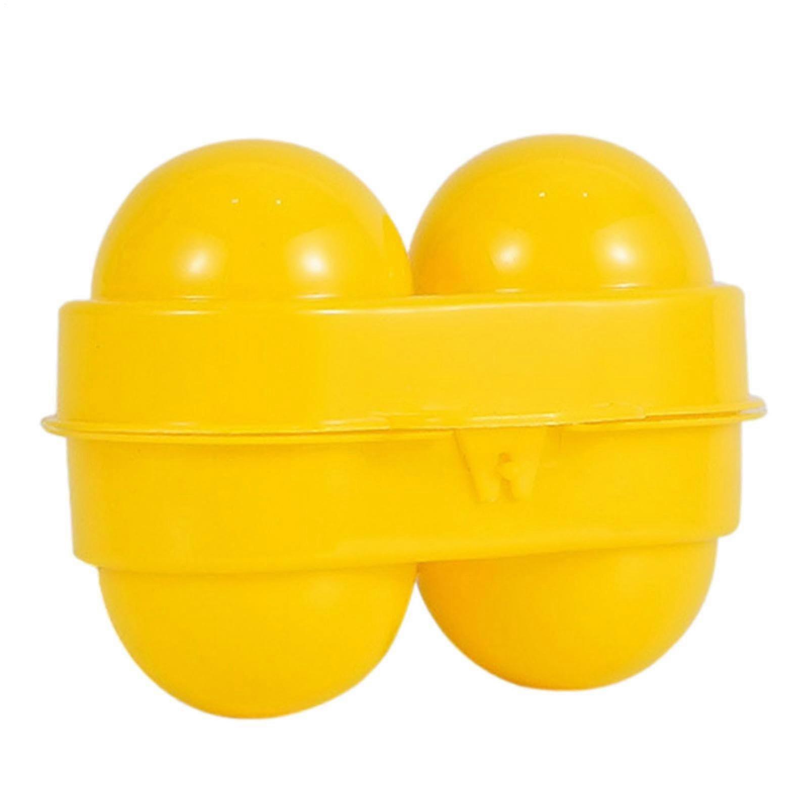 Camping Egg Holder 2 Grids Egg Container Carrier 2.95 Inch Shock Absorber Protection