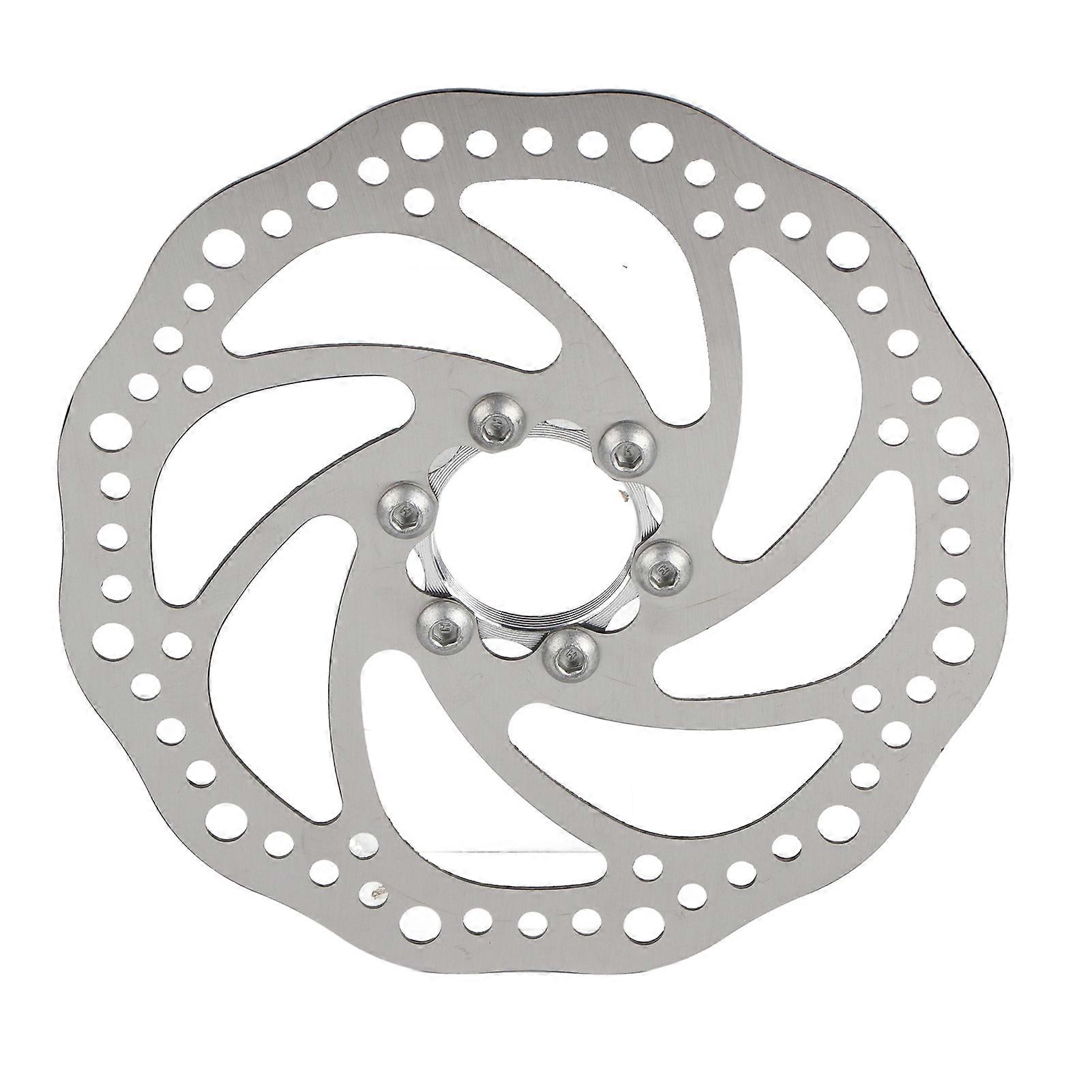 160mm MTB Threaded Hub Brake Disc Flange Adapter with 6 Bolts