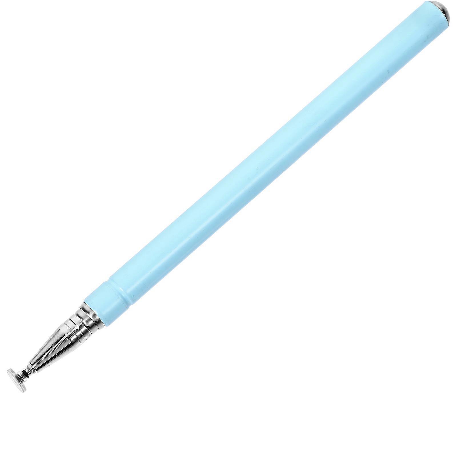 Telescopic Stylus Tablet Stylus Pen Drawing Tablet Accessories Capacitive Touch Screen Devices Sky-Blue 1Set