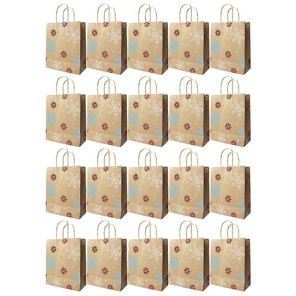 Kraft Paper Bag Theme Party Holding Rectangular Multi 8X15X21CM 20Pack